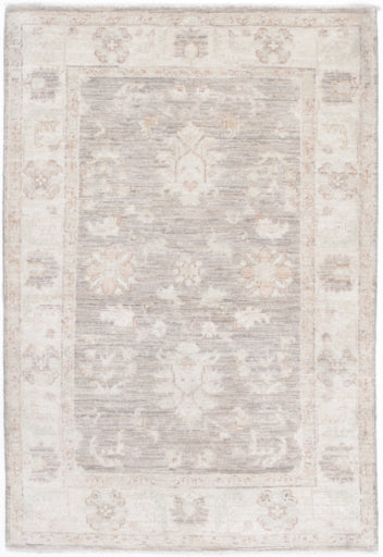 Hand Knotted Serenity Wool Rug - 2' 9" X 4' 1" 2' 9" X 4' 1" (84 X 124) / Brown / Wool