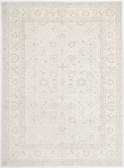 Hand Knotted Serenity Wool Rug - 9' 10" X 13' 7" 9' 10" X 13' 7" (300 X 414) / Grey / Wool