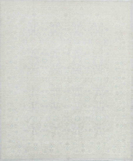 Hand Knotted Serenity Wool Rug - 8' 2" X 9' 9" 8' 2" X 9' 9" (249 X 297) / Grey / Wool