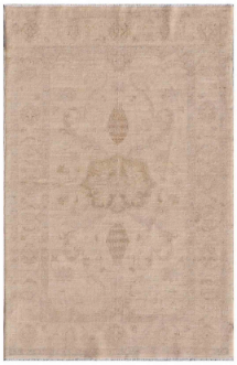 Hand Knotted Serenity Wool Rug - 3' 3" X 5' 0" 3' 3" X 5' 0" (99 X 152) / Ivory / Wool