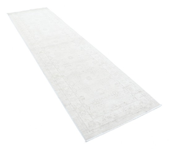 Hand Knotted Serenity Wool Rug - 2' 11" X 11' 2" 2' 11" X 11' 2" (89 X 340) / Ivory / Wool