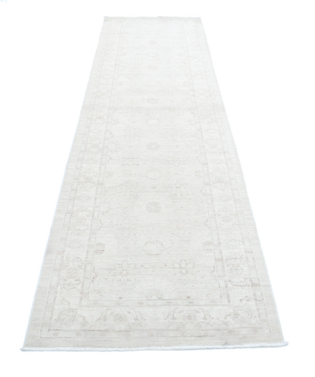 Hand Knotted Serenity Wool Rug - 2' 11" X 11' 2" 2' 11" X 11' 2" (89 X 340) / Ivory / Wool