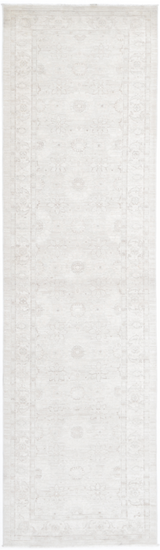 Hand Knotted Serenity Wool Rug - 2' 11" X 11' 2" 2' 11" X 11' 2" (89 X 340) / Ivory / Wool