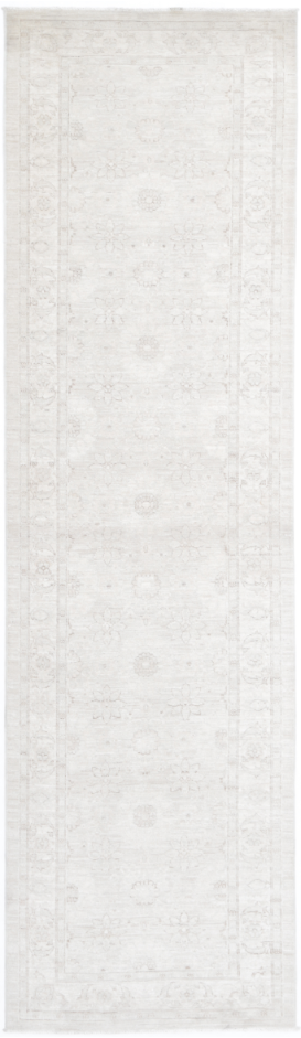 Hand Knotted Serenity Wool Rug - 2' 11" X 11' 2" 2' 11" X 11' 2" (89 X 340) / Ivory / Wool