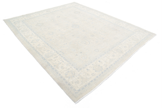 Hand Knotted Serenity Wool Rug - 8' 1" X 9' 8" 8' 1" X 9' 8" (246 X 295) / Ivory / Wool