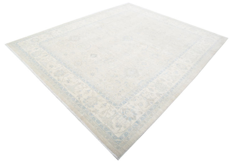 Hand Knotted Serenity Wool Rug - 8' 1" X 9' 8" 8' 1" X 9' 8" (246 X 295) / Ivory / Wool