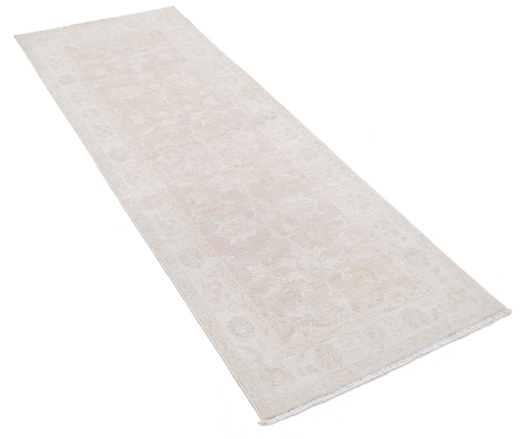 Hand Knotted Serenity Wool Rug - 2' 6" X 6' 8" 2' 6" X 6' 8" (76 X 203) / Taupe / Wool