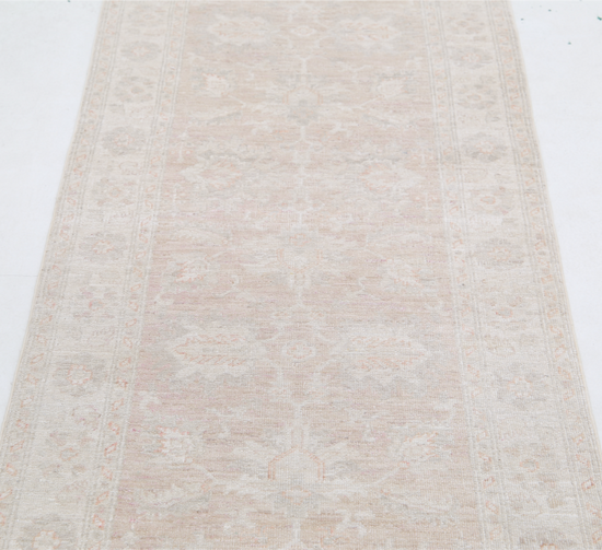 Hand Knotted Serenity Wool Rug - 2' 6" X 6' 8" 2' 6" X 6' 8" (76 X 203) / Taupe / Wool