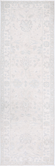 Hand Knotted Serenity Wool Rug - 2' 7" X 8' 4" 2' 7" X 8' 4" (79 X 254) / Taupe / Wool