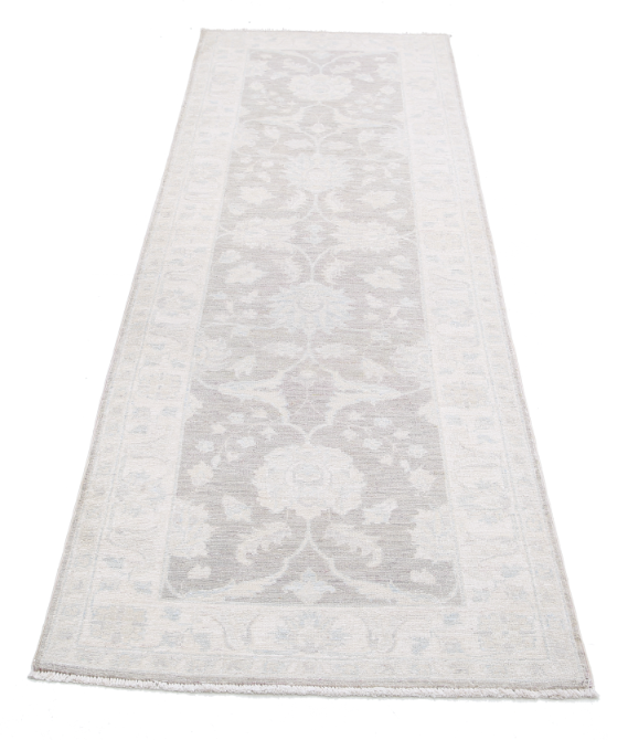 Hand Knotted Serenity Wool Rug - 2' 8" X 8' 0" 2' 8" X 8' 0" (81 X 244) / Brown / Wool