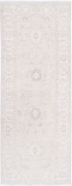 Hand Knotted Serenity Wool Rug - 2' 4" X 6' 7" 2' 4" X 6' 7" (71 X 201) / Taupe / Wool