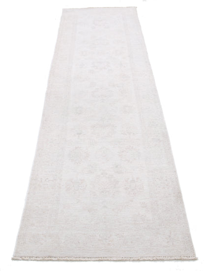 Hand Knotted Serenity Wool Rug - 2' 6" X 9' 9" 2' 6" X 9' 9" (76 X 297) / Ivory / Wool