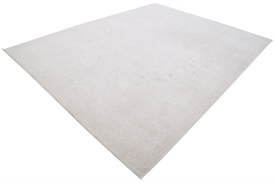 Hand Knotted Serenity Wool Rug - 8' 9" X 11' 3" 8' 9" X 11' 3" (267 X 343) / Ivory / Wool