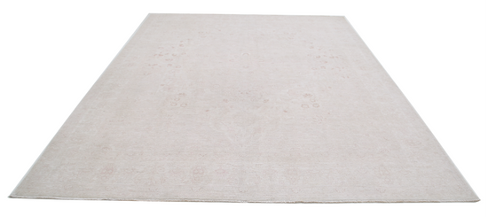 Hand Knotted Serenity Wool Rug - 8' 9" X 11' 3" 8' 9" X 11' 3" (267 X 343) / Ivory / Wool