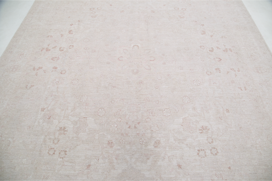 Hand Knotted Serenity Wool Rug - 8' 9" X 11' 3" 8' 9" X 11' 3" (267 X 343) / Ivory / Wool