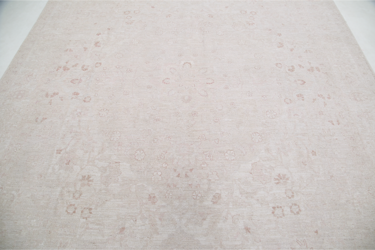 Hand Knotted Serenity Wool Rug - 8' 9" X 11' 3" 8' 9" X 11' 3" (267 X 343) / Ivory / Wool