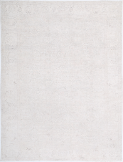 Hand Knotted Serenity Wool Rug - 8' 11" X 11' 10" 8' 11" X 11' 10" (272 X 361) / Ivory / Wool