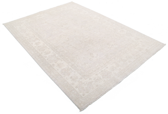 Hand Knotted Serenity Wool Rug - 5' 7" X 7' 8" 5' 7" X 7' 8" (170 X 234) / Grey / Wool