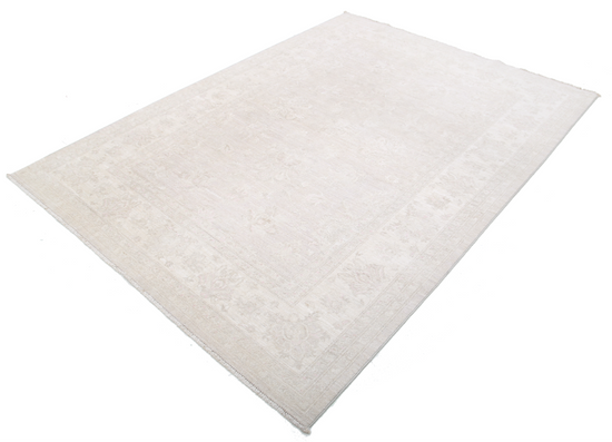 Hand Knotted Serenity Wool Rug - 5' 7" X 7' 8" 5' 7" X 7' 8" (170 X 234) / Grey / Wool