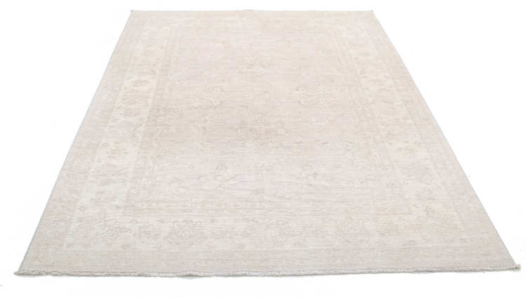 Hand Knotted Serenity Wool Rug - 5' 7" X 7' 8" 5' 7" X 7' 8" (170 X 234) / Grey / Wool