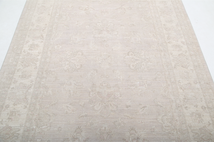 Hand Knotted Serenity Wool Rug - 5' 7" X 7' 8" 5' 7" X 7' 8" (170 X 234) / Grey / Wool