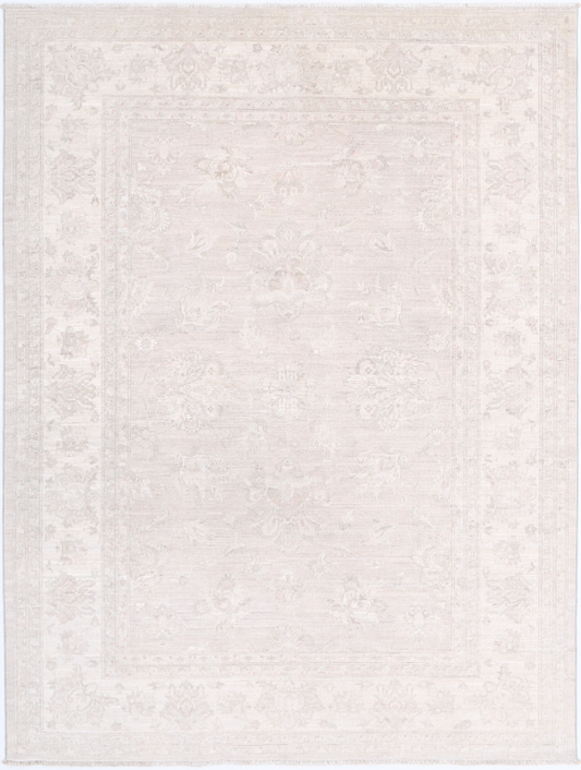 Hand Knotted Serenity Wool Rug - 5' 7" X 7' 8" 5' 7" X 7' 8" (170 X 234) / Grey / Wool