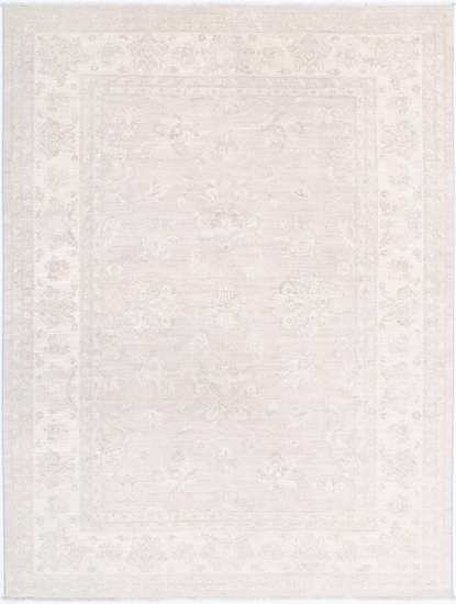 Hand Knotted Serenity Wool Rug - 5' 7" X 7' 8" 5' 7" X 7' 8" (170 X 234) / Grey / Wool