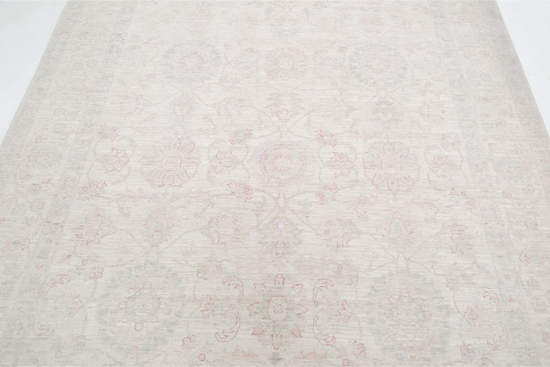 Hand Knotted Serenity Wool Rug - 6' 2" X 8' 5" 6' 2" X 8' 5" (188 X 257) / Ivory / Wool