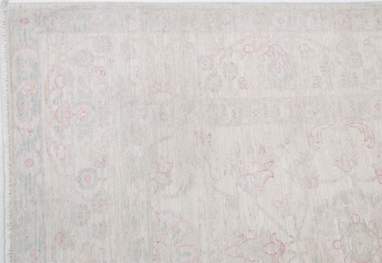 Hand Knotted Serenity Wool Rug - 6' 2" X 8' 5" 6' 2" X 8' 5" (188 X 257) / Ivory / Wool