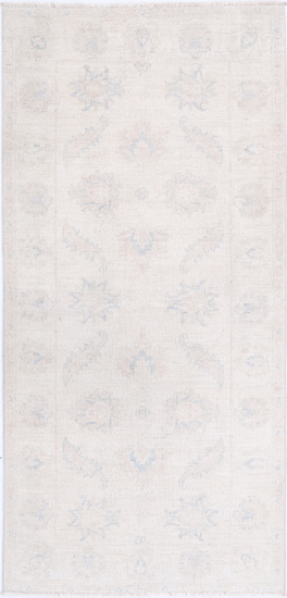 Hand Knotted Serenity Wool Rug - 2' 7" X 5' 7" 2' 7" X 5' 7" (79 X 170) / Ivory / Wool