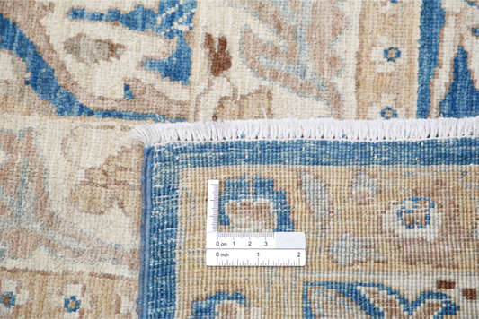 Hand Knotted Serenity Wool Rug - 8' 6" X 11' 11" 8' 6" X 11' 11" (259 X 363) / Blue / Wool