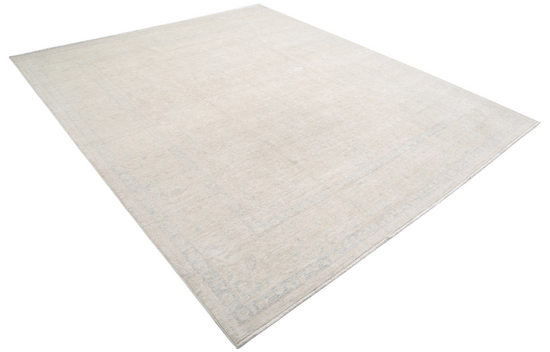 Hand Knotted Serenity Wool Rug - 8' 2" X 9' 9" 8' 2" X 9' 9" (249 X 297) / Ivory / Wool