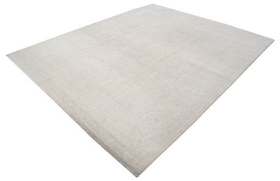 Hand Knotted Serenity Wool Rug - 8' 2" X 9' 9" 8' 2" X 9' 9" (249 X 297) / Ivory / Wool