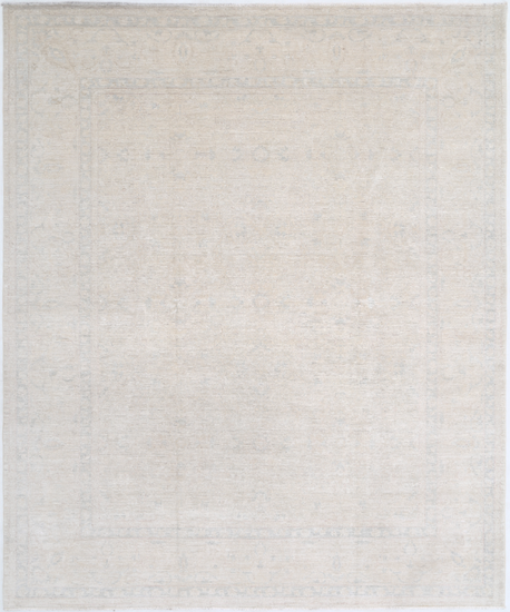 Hand Knotted Serenity Wool Rug - 8' 2" X 9' 9" 8' 2" X 9' 9" (249 X 297) / Ivory / Wool