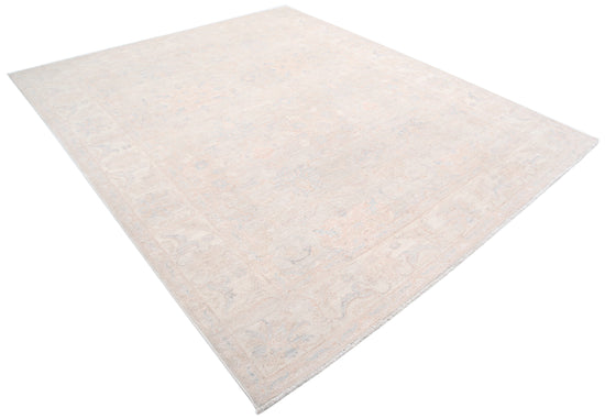 Hand Knotted Serenity Wool Rug - 8' 1" X 9' 8" 8' 1" X 9' 8" (246 X 295) / Ivory / Wool