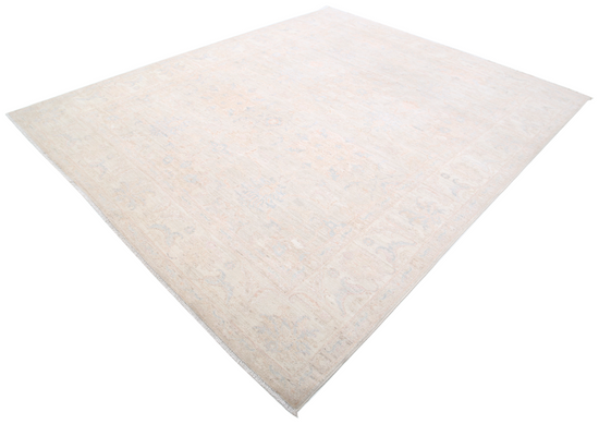 Hand Knotted Serenity Wool Rug - 8' 1" X 9' 8" 8' 1" X 9' 8" (246 X 295) / Ivory / Wool