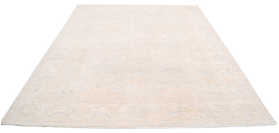 Hand Knotted Serenity Wool Rug - 8' 1" X 9' 8" 8' 1" X 9' 8" (246 X 295) / Ivory / Wool