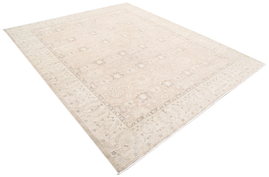 Hand Knotted Serenity Wool Rug - 8' 0" X 9' 8" 8' 0" X 9' 8" (244 X 295) / Ivory / Wool