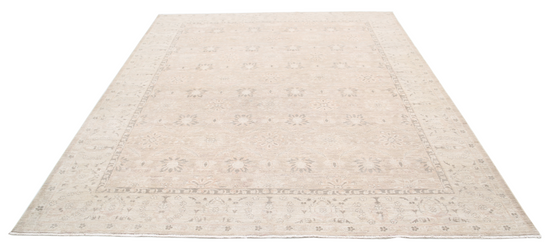 Hand Knotted Serenity Wool Rug - 8' 0" X 9' 8" 8' 0" X 9' 8" (244 X 295) / Ivory / Wool