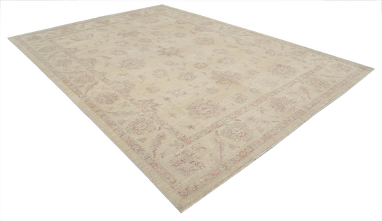 Hand Knotted Serenity Wool Rug - 9' 0" X 12' 3" 9' 0" X 12' 3" (274 X 373) / Ivory / Wool