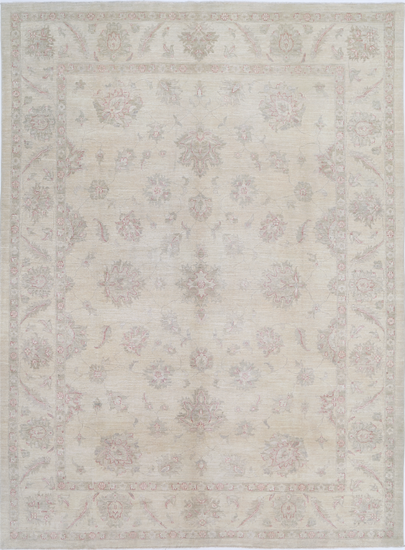 Hand Knotted Serenity Wool Rug - 9' 0" X 12' 3" 9' 0" X 12' 3" (274 X 373) / Ivory / Wool