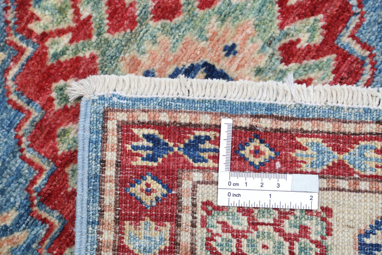 Hand Knotted Royal Kazak Wool Rug - 2'9'' x 4'2''