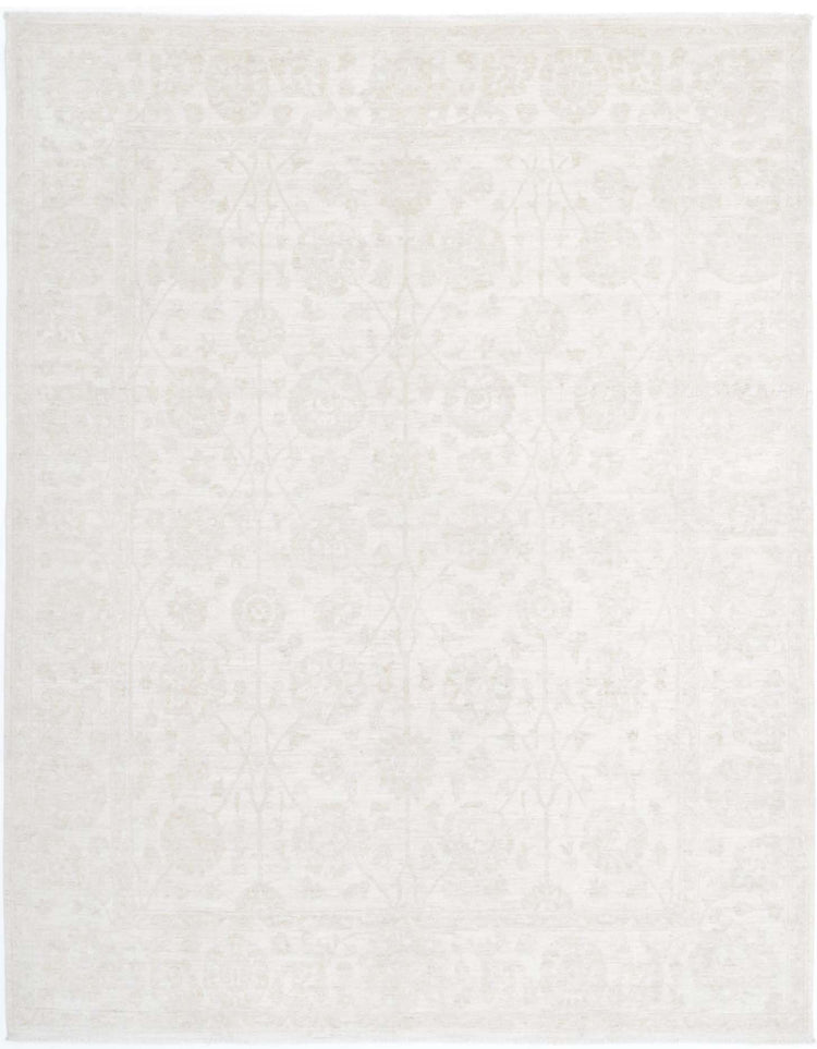 Hand Knotted Fine Serenity Wool Rug - 7'10'' x 9'11''