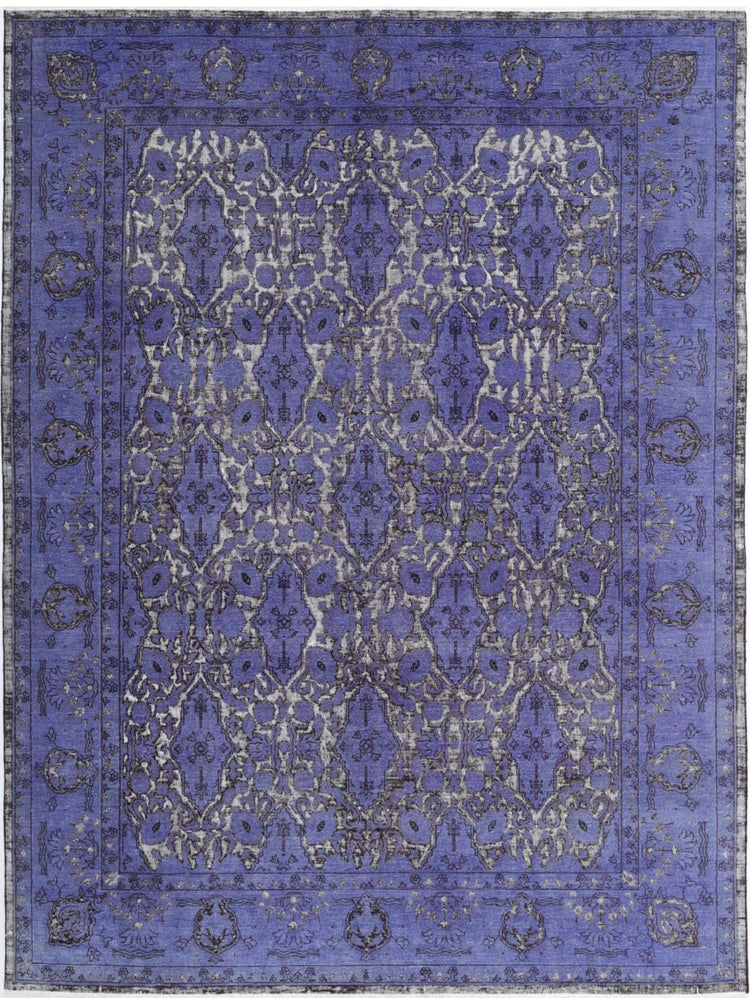 Hand Knotted Onyx Wool Rug - 7'10'' x 10'4''