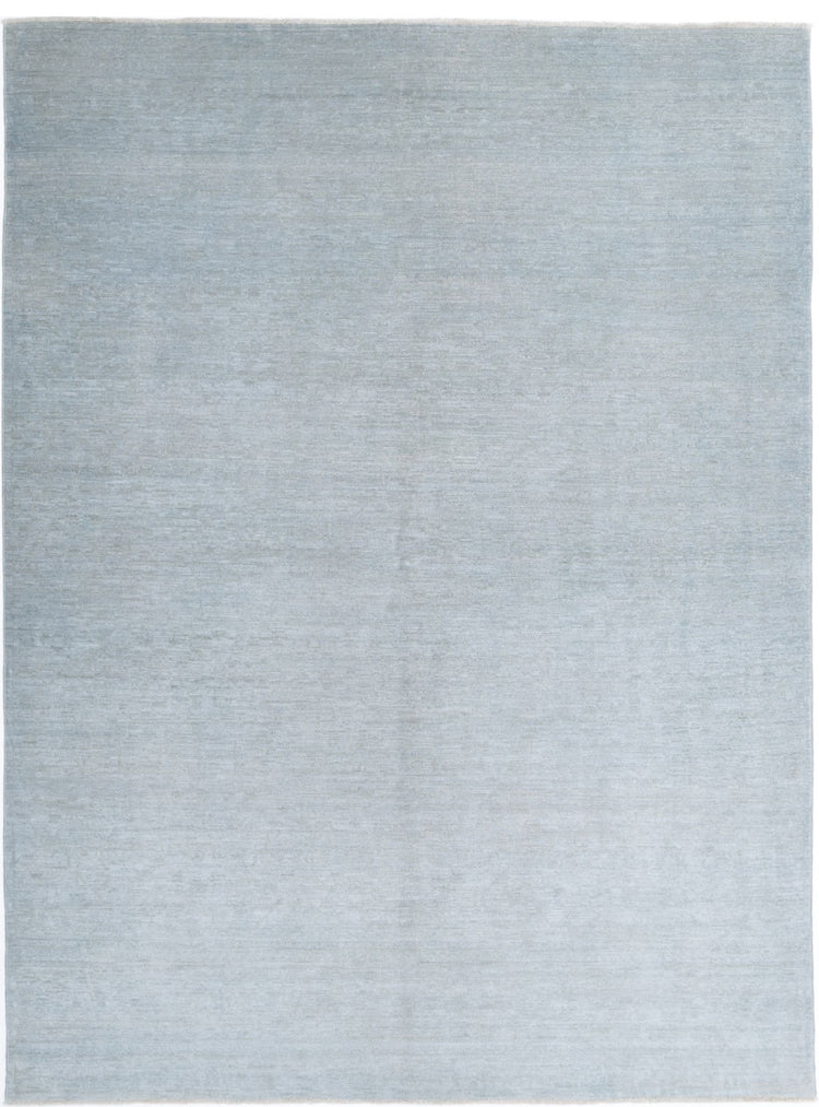 Hand Knotted Overdyed Wool Rug - 6'1'' x 8'4''