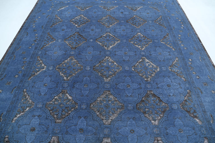 Hand Knotted Onyx Wool Rug - 8'1'' x 9'9''