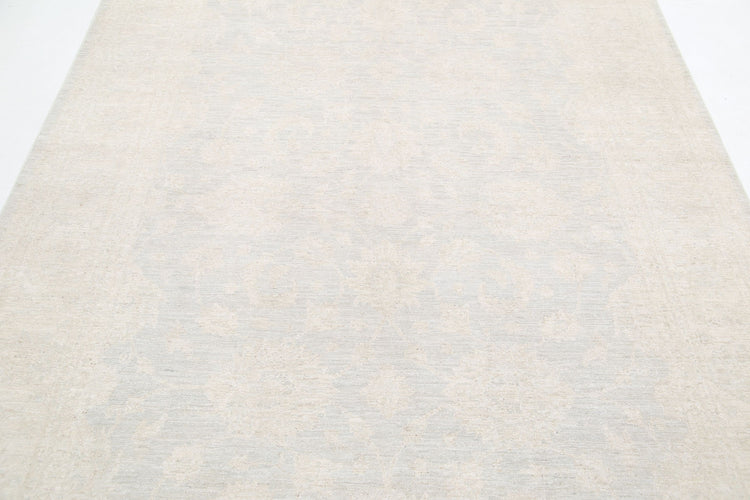 Hand Knotted Fine Serenity Wool Rug - 6'0'' x 8'11''