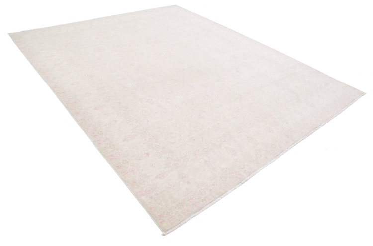 Hand Knotted Serenity Wool Rug - 8' 3" X 10' 0" 8' 3" X 10' 0" (251 X 305) / Ivory / Wool