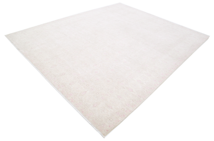 Hand Knotted Serenity Wool Rug - 8' 3" X 10' 0" 8' 3" X 10' 0" (251 X 305) / Ivory / Wool