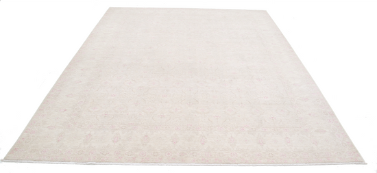 Hand Knotted Serenity Wool Rug - 8' 3" X 10' 0" 8' 3" X 10' 0" (251 X 305) / Ivory / Wool